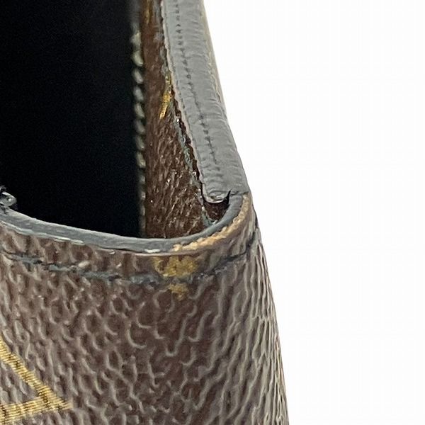 Louis Vuitton Monogram Macassar Portefeuille Ron M60168 Trifold Wallet Unisex