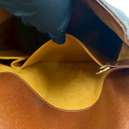 Louis Vuitton Vintage Musette Leather Shoulder Bag Pochette Sacoche Brown 63385