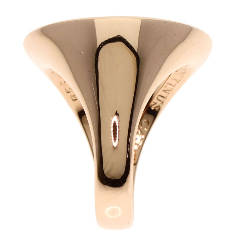 Bvlgari Bulgari Motene Coin Ring - 18K Pink Gold Ladies