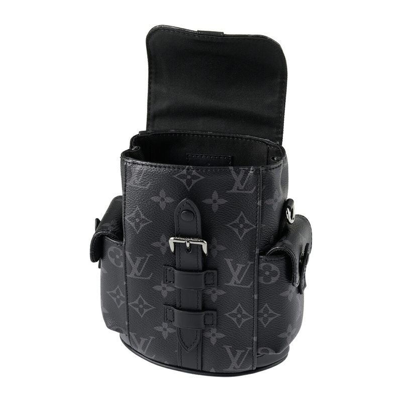 Louis Vuitton Shoulder Bag Nano Christopher Black/gray