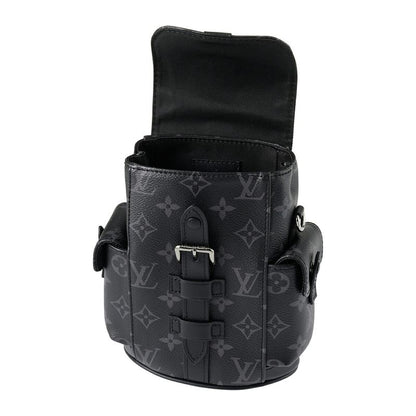 Louis Vuitton Shoulder Bag Nano Christopher Black/gray