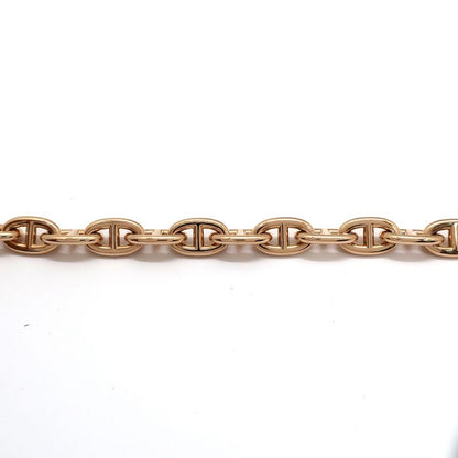 Unused Hermes Chaine D'ancre MM Bracelet 15 Frames 15 Links Au750 18K