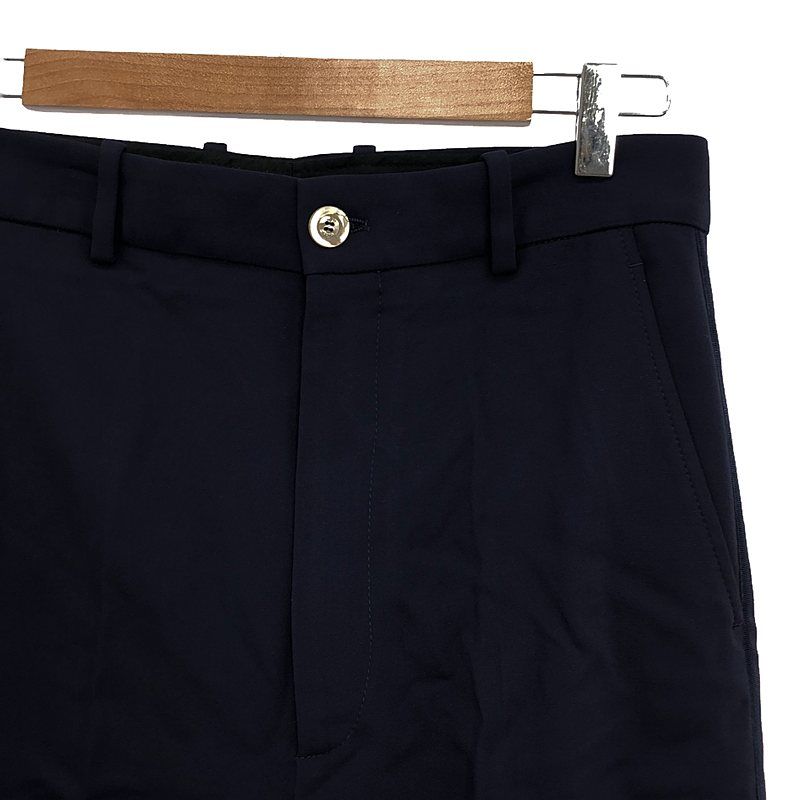 Gucci | 2018 | Webline Rayon Trouser Pants | 42 | Navy Red | Women's