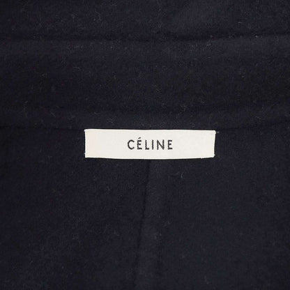 Celine by Phoebe Philo Cashmere Long Vest 2 8p40 6700 Navy 36