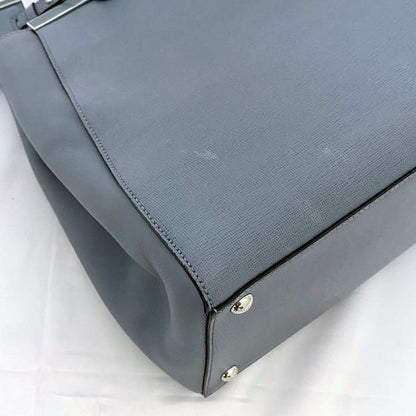 Fendi 2way Bag Toujours Blue Gray 8bh250