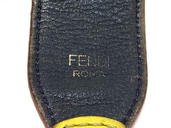 Fendi Strap You Leather Shoulder Strap For Bag Shoulder Women Yellow Ay5175