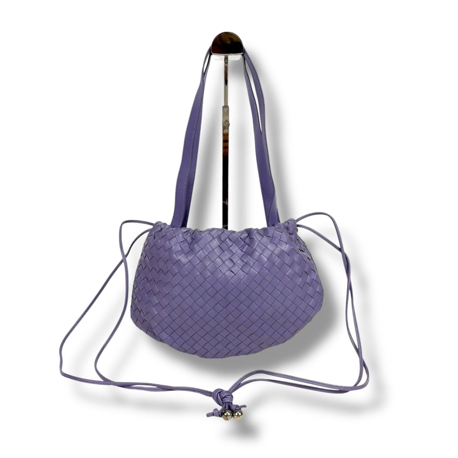 Bottega Veneta Intrecciato Mini the Valve Drawst Ring Bag Drawstring Crossbody