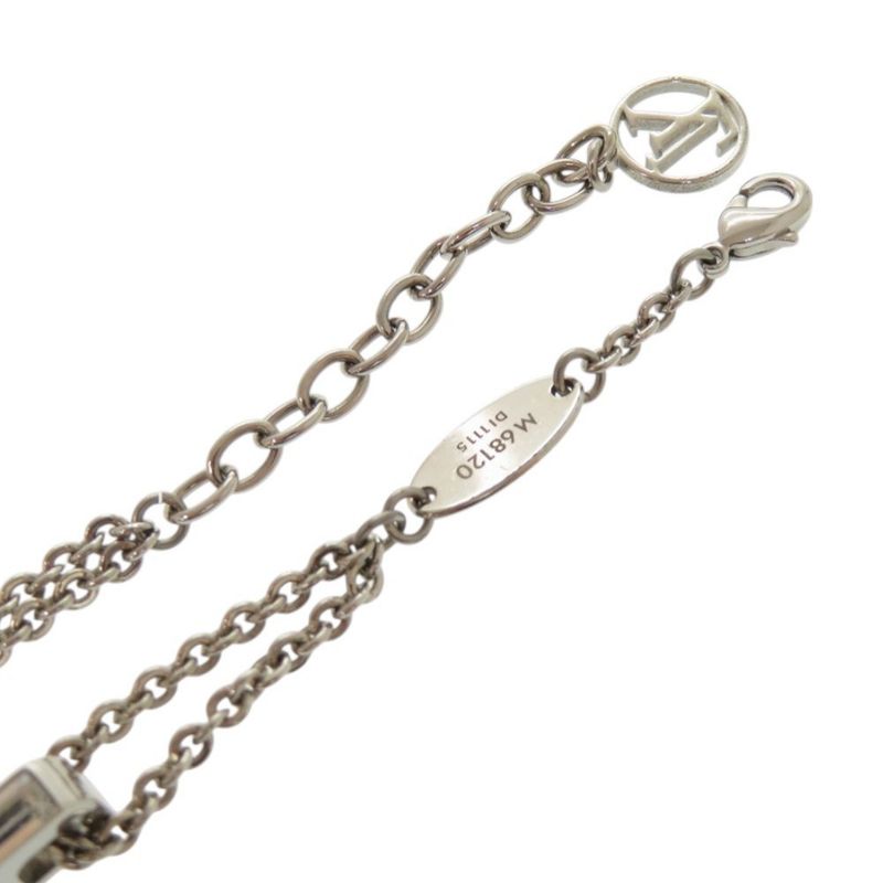 Louis Vuitton Single Bracelet Serieurs Strass M68120 Metal Rhinestone Silver