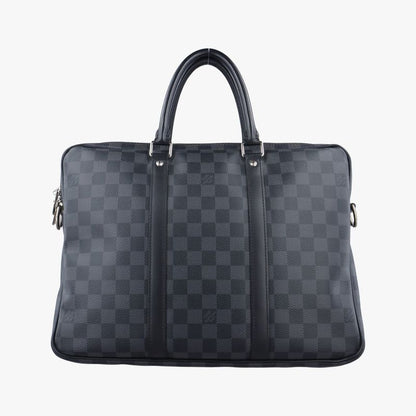 Louis Vuitton Porte Dauphine Voyage Pmnoir Black Damier Graphite N41478gi1118