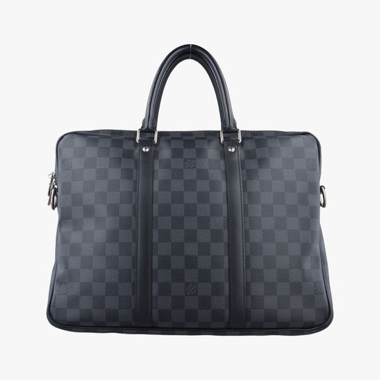 Louis Vuitton Porte Dauphine Voyage Pmnoir Black Damier Graphite N41478gi1118
