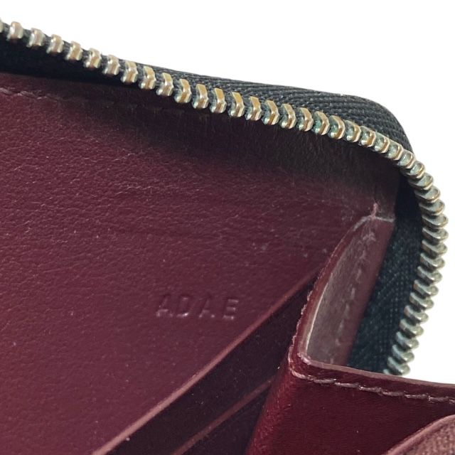 Cartier Must De Cartier Round Zip International Wallet Long Wallet Leather