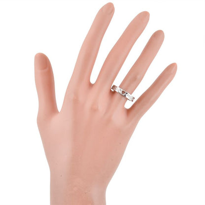 Gucci Icon Heart Ring With Diamonds 18K White Gold 50g Ladies