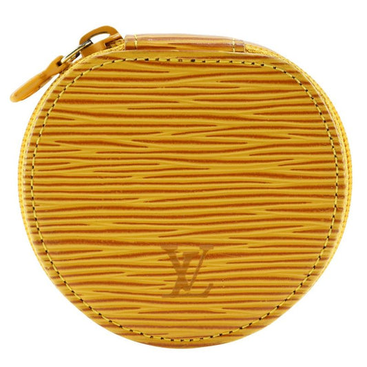 Louis Vuitton Eclat Bijoux 8 Jewelry Case M48229 Epi Leather Tassili Yellow