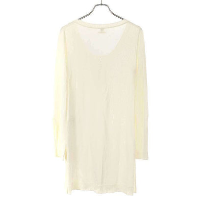 Hermes Henrienet Cles - Yong Long Knit Sweater White 42