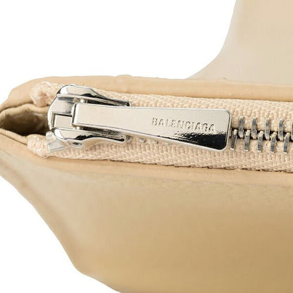 Balenciaga Trifold Wallet Cache Beige