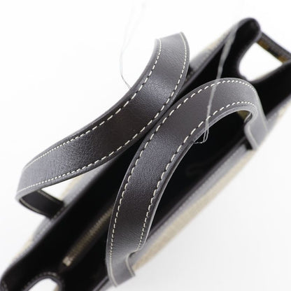 Celine Macadam Canvas And Calf Brown Women's Handbag