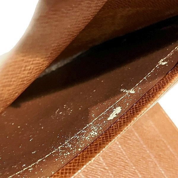 Louis Vuitton Monogram Porte Trésor Ettui Papier M61202 Trifold Wallet Unisex