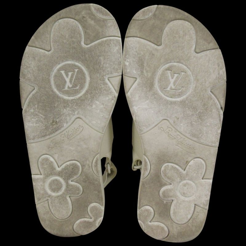Good Louis Vuitton Flower Line Sports Sandals Size 5.5 Approx 25cm (9.84in)