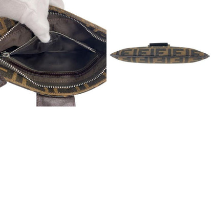 Fendi Zucca Mamma Bucket Brown Canvas 2241 26766 009 Shoulder Bag Handbag Women