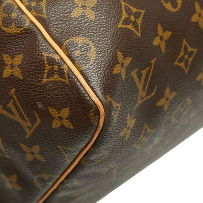 Louis Vuitton Monogram Keepall 55 Boston Bag Travel Bag M41424 Brown PVC