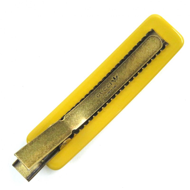 Gucci Adidas Gucci Adidas 702940 Trefoil Logo Barrette Hair Clip Hair Accessory
