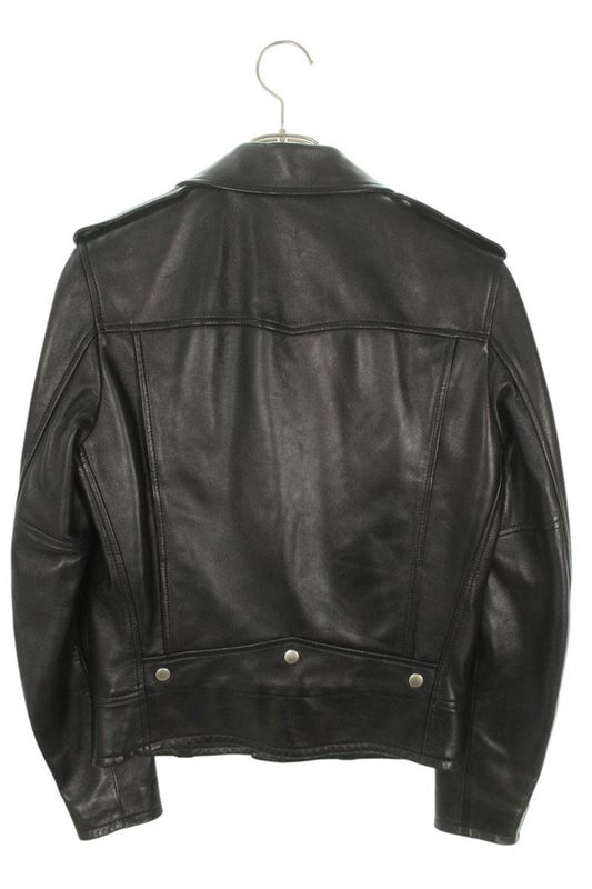 Saint Laurent Paris 484284 Y5ya2 Classic Motorcycle Rider Scuff The Jacket