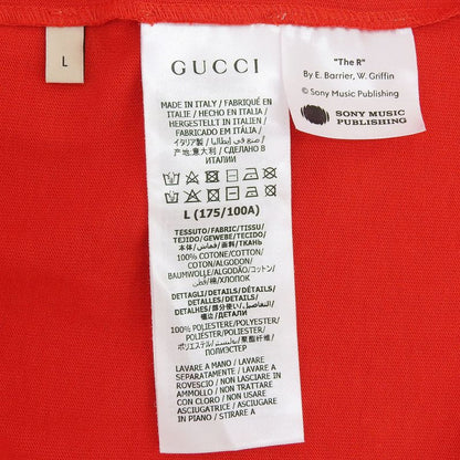 Gucci 22SS 655459 Xjdxn 100 Year Anniversary 100% Cotton Sleeve Mesh Short