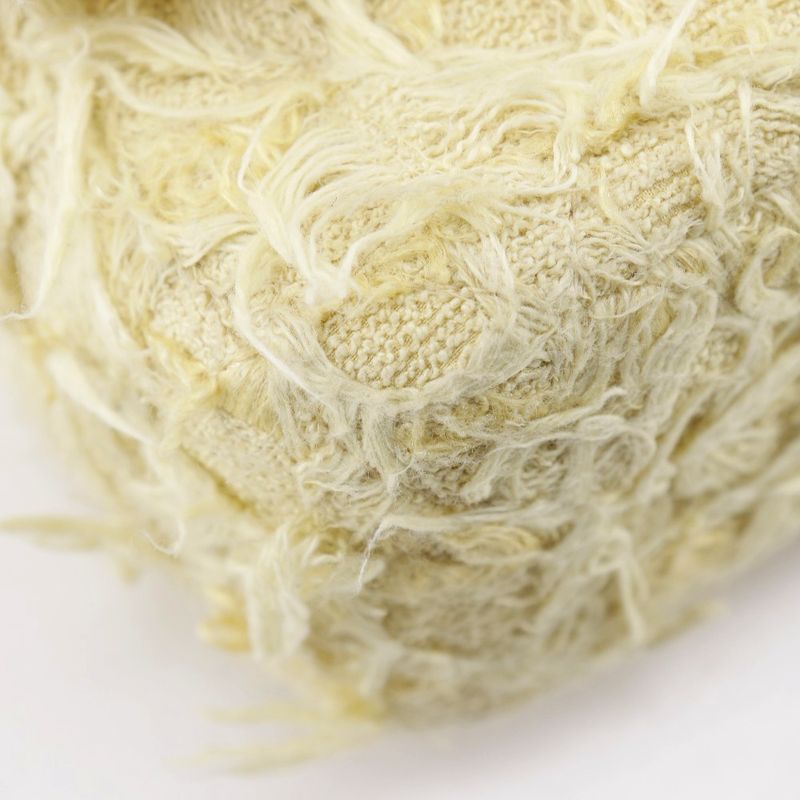 Chanel Mini Matelasse Chain Shoulder A69900 Tweed Yellow Ladies Shoulder Bag