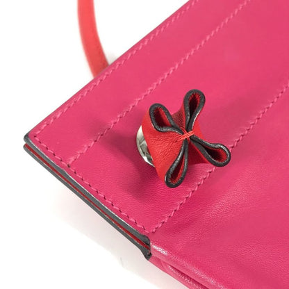 Hermes Shoulder Bag Sac Aline Mini Leather Pink