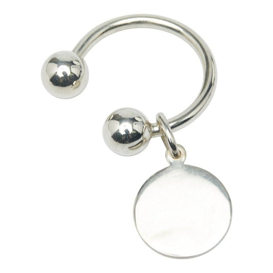 Tiffany & Co Round Tag Star Ring Silver Ladies Tiffany & Co