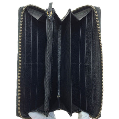 Gucci Round Zipper Long Wallet 435298 Black