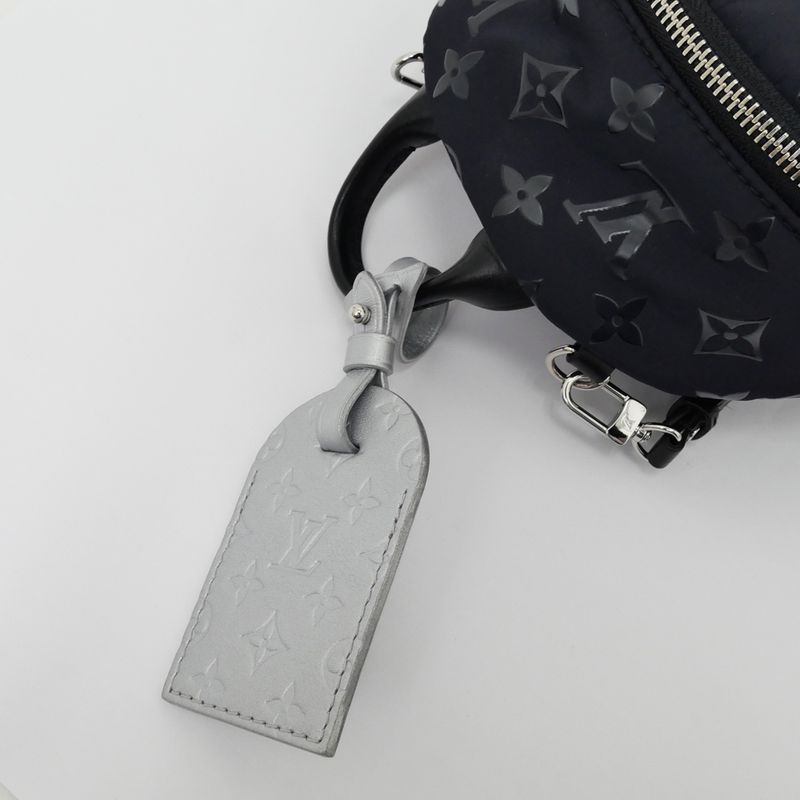 Louis Vuitton Monogram Nylon Palm Spring MINI Backpack M11780 Black Bag