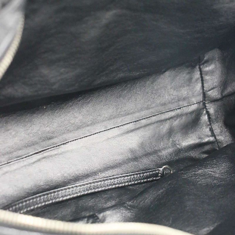 Chanel Matelasse Coco Mark Caviar Skin Mini Boston Bag Black