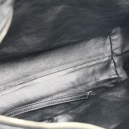 Chanel Matelasse Coco Mark Caviar Skin Mini Boston Bag Black