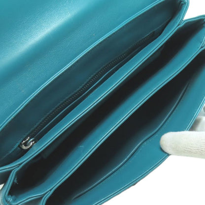 Prada Chain Shoulder Bag Leather Women