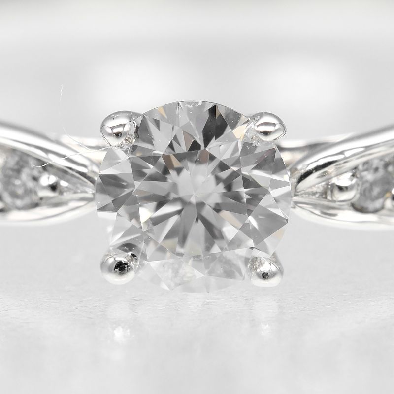 Tiffany & Co Harmony Solitaire 0.23ct Vvs1/f/3ex Pt950platinum × Diamond #14