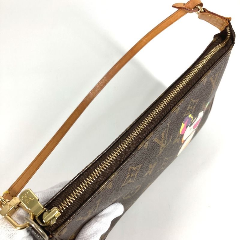 Louis Vuitton Shoulder Bag Pochette Accessoire M51981 Monogram Canvas Brown