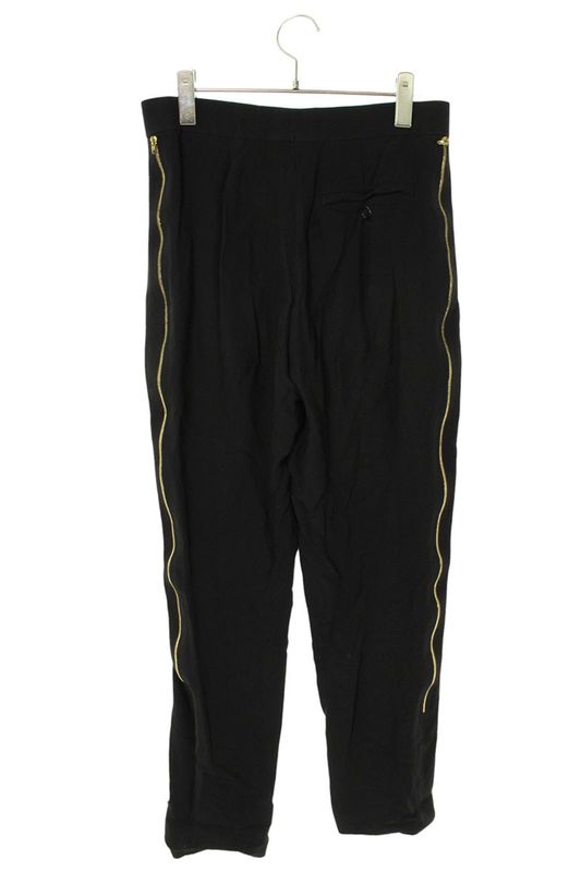 Celine 2 1M20 5480 Side Zip Long Pants Women 36