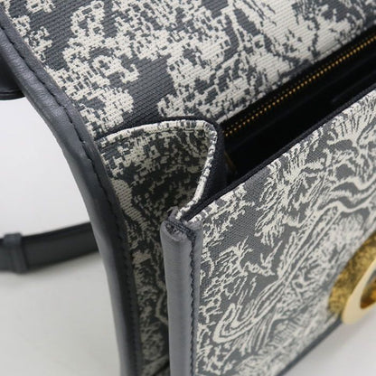 DIOR 30 Montaigne Crossbody Shoulder Bag Jacquard Women's