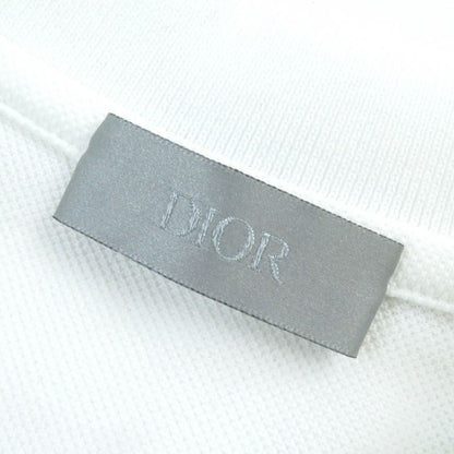 DIOR Homme 733j805b0373 Cotton Pique BEE Embroidered Short Sleeve Polo Shirt