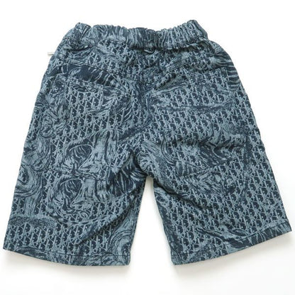 Christian Dior Kids Shorts 04A 110 Oblique Denim 2sbm22shtb Dior