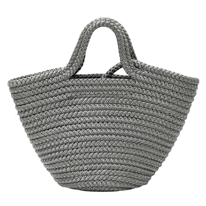 Balenciaga Bag Ladies Brand Handbag Shoulder Bag 2way Nylon Ibiza Small Gray