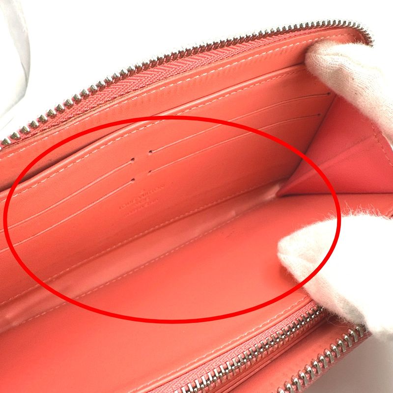 Louis Vuitton M93202 Vernis Round Zipper Zippy Wallet Long Wallet Louis Vuitton