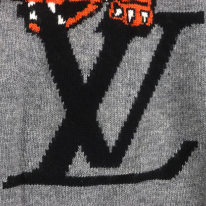  Louis Vuitton 22SS Taiga - Intarsia 100% Wool Amen Break Crew Neck Knitted