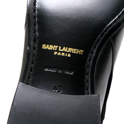 Saint Laurent Boots Size 43 Leather Ankle Strap Jopper Boots Short