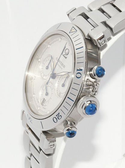 Cartier Pasha Chrono W31030h3 Men's