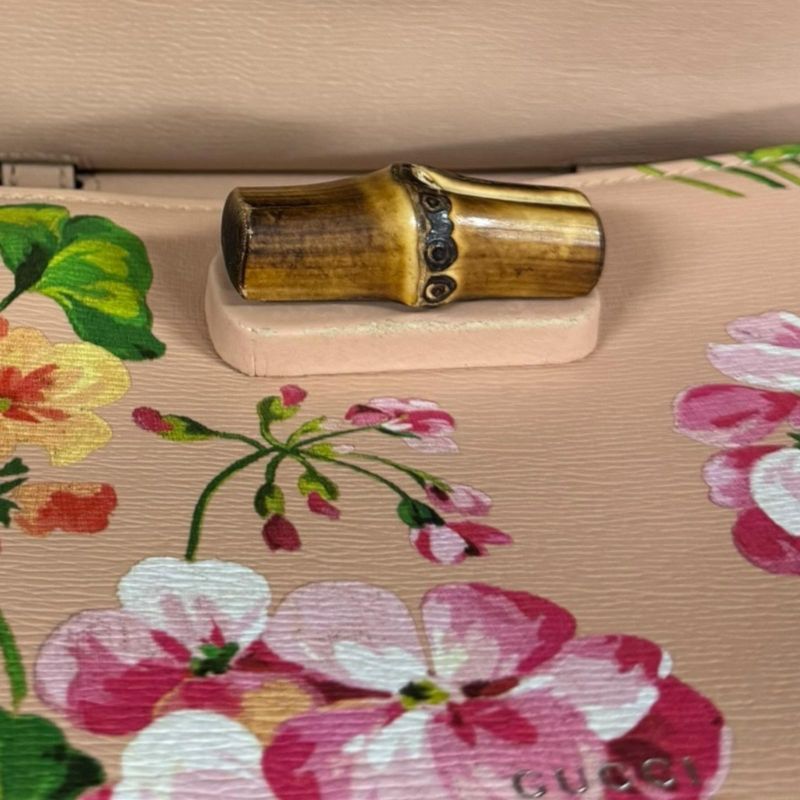 Gucci Daily Bamboo Shoulder Bag Leather 370831 Multicolor Ladies Gucci