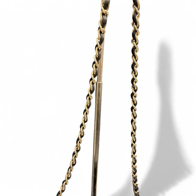 Chanel ⑤ 1554793 80-90s Diagonal Pocket Lambskin Matelasse Shoulder Bag Women