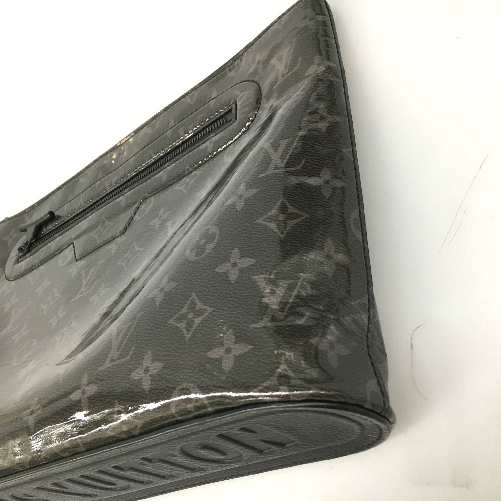 Louis Vuitton Monogram Eclipse Glaze Pochette Cosmos Clutch Bag
