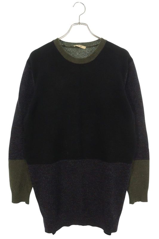 Celine Bicolor Long Length Knit Men's S